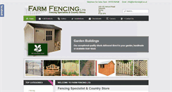 Desktop Screenshot of farmfencingltd.co.uk